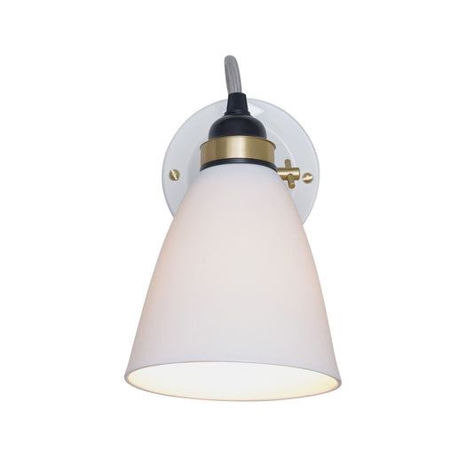 Original BTC Hector 30 Wall Light with Switch - Gray Cable