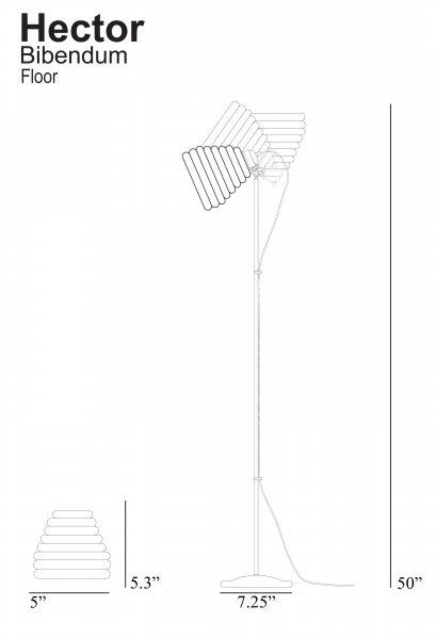 Original BTC Hector Bibendum Floor Lamp