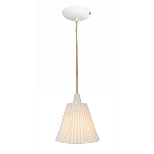 Original BTC Hector Large Pleat Pendant Light - Natural