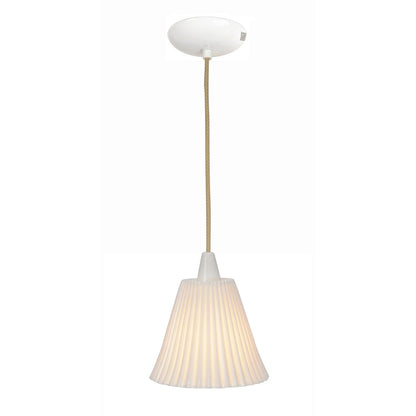 Original BTC Hector Large Pleat Pendant Light - Natural