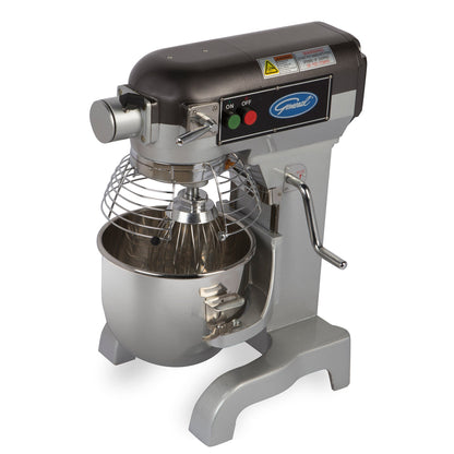 General - GEM110, General Foodservice Planetary Stand Mixer, 10 Quart, Three (3) Speed, in Stainless Steel - GEM110
