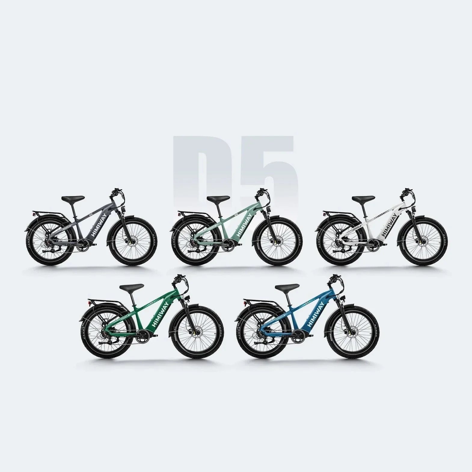 Himiway D5 Zebra | Premium All-terrain Electric Fat Bike