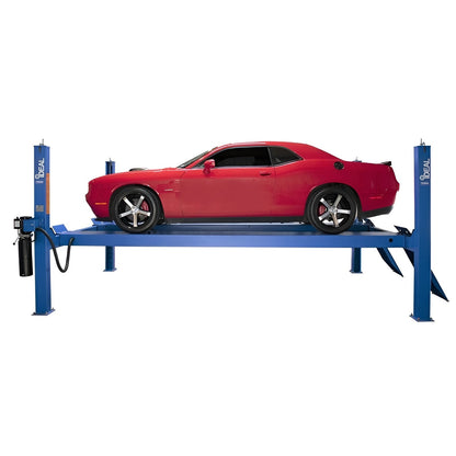 iDEAL FP14KC-X 14,000 lb. 4 Post Service Lift 182.5" WB (Closed Front / Cable Pull) - FP14KC-X