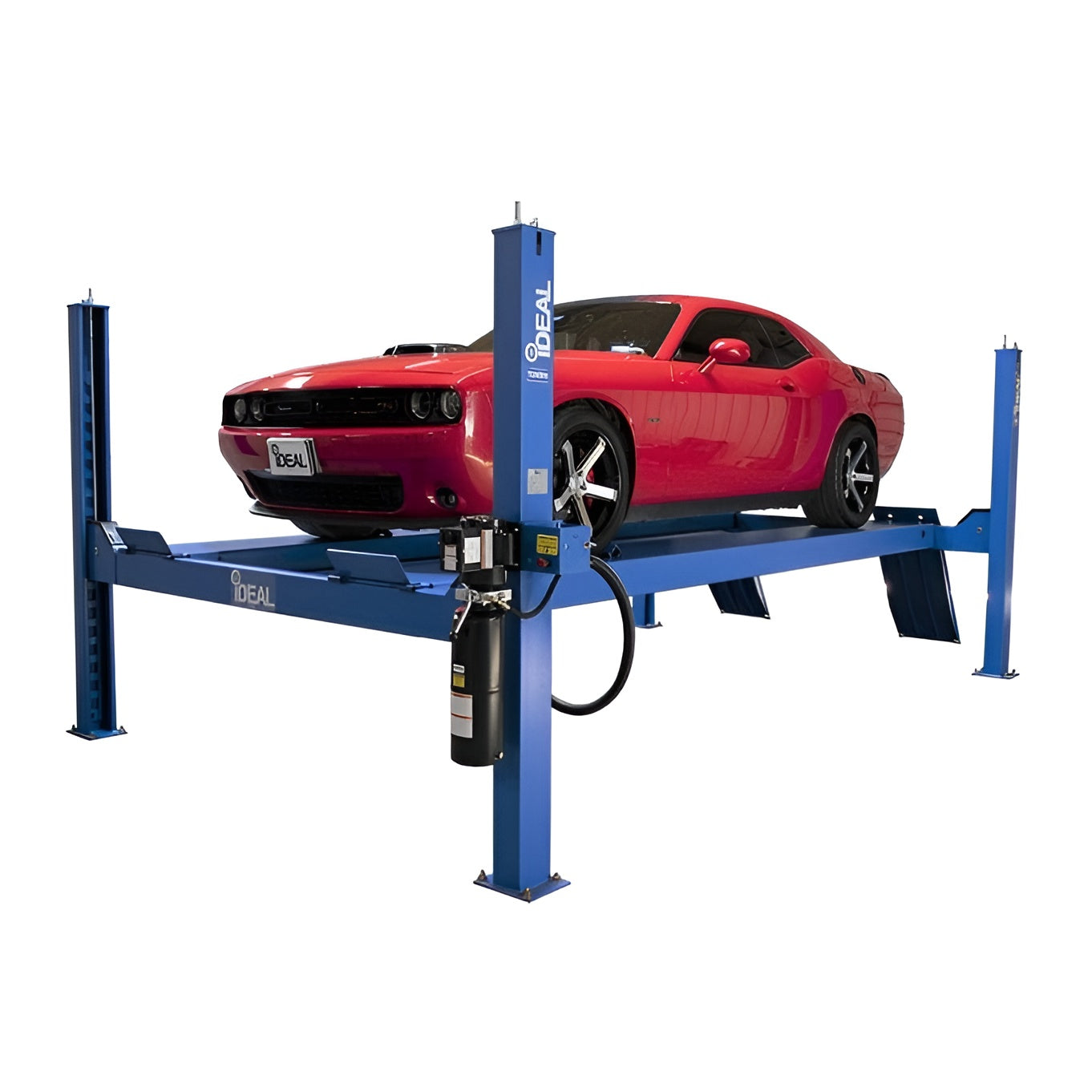 iDEAL FP14KC-X 14,000 lb. 4 Post Service Lift 182.5" WB (Closed Front / Cable Pull) - FP14KC-X