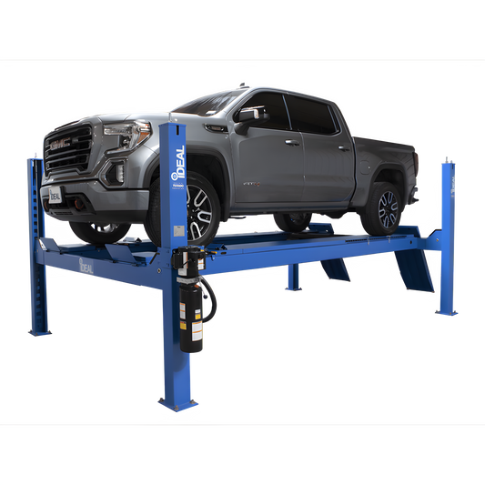 iDEAL FP14KAC-X 14K-4 Post Alignment Lift 182.5" WB (Closed Front / Cable Pull) - FP14KAC-X-1