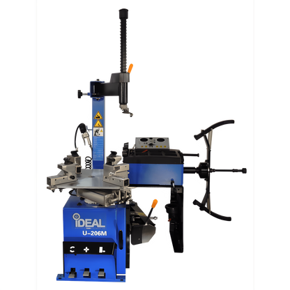iDEAL Tire Changer & MC Wheel Balancer (Hand Spin) Combo w/ MC Adapter Kit - TCWB-PSC206M-iDEAL
