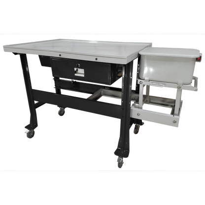 iDEAL PTDT-PW-1000 Premium Tear Down Table & Part Washer - 1,000 lbs. Cap. (XH-TT-I) - PTDT-PW-1000