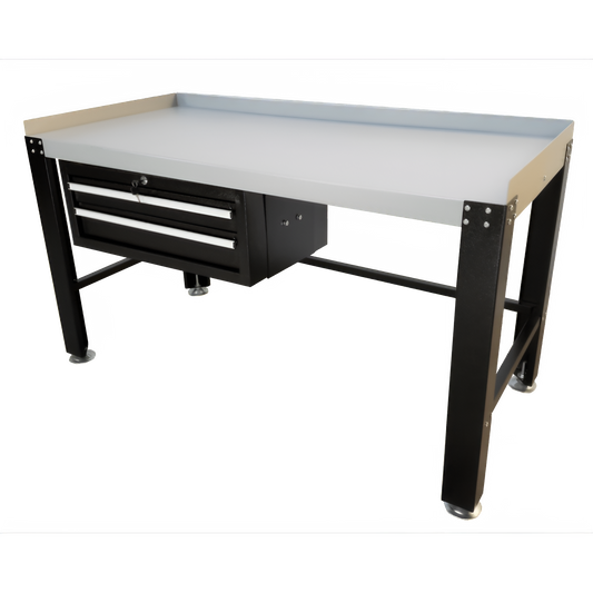 iDEAL PWB-TC-1600 Premium Work Bench & Tool Cabinet - 1,600 lbs. Cap.(XH-WB-I)