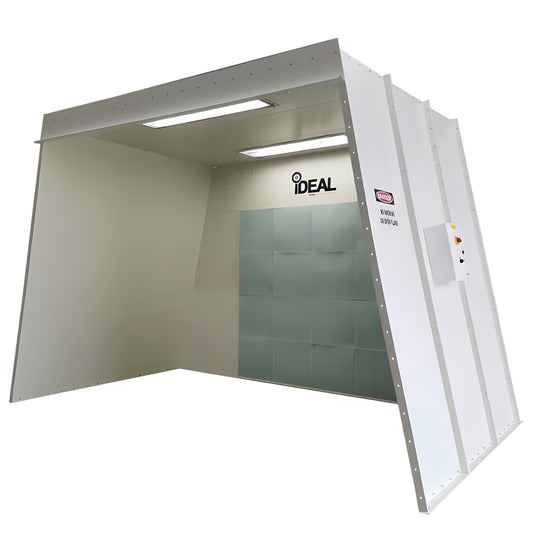 iDeaL PSB-AFOFB1388-AK Open Front Paint Booth - PSB-AFOFB1388-1PH-230v-AK