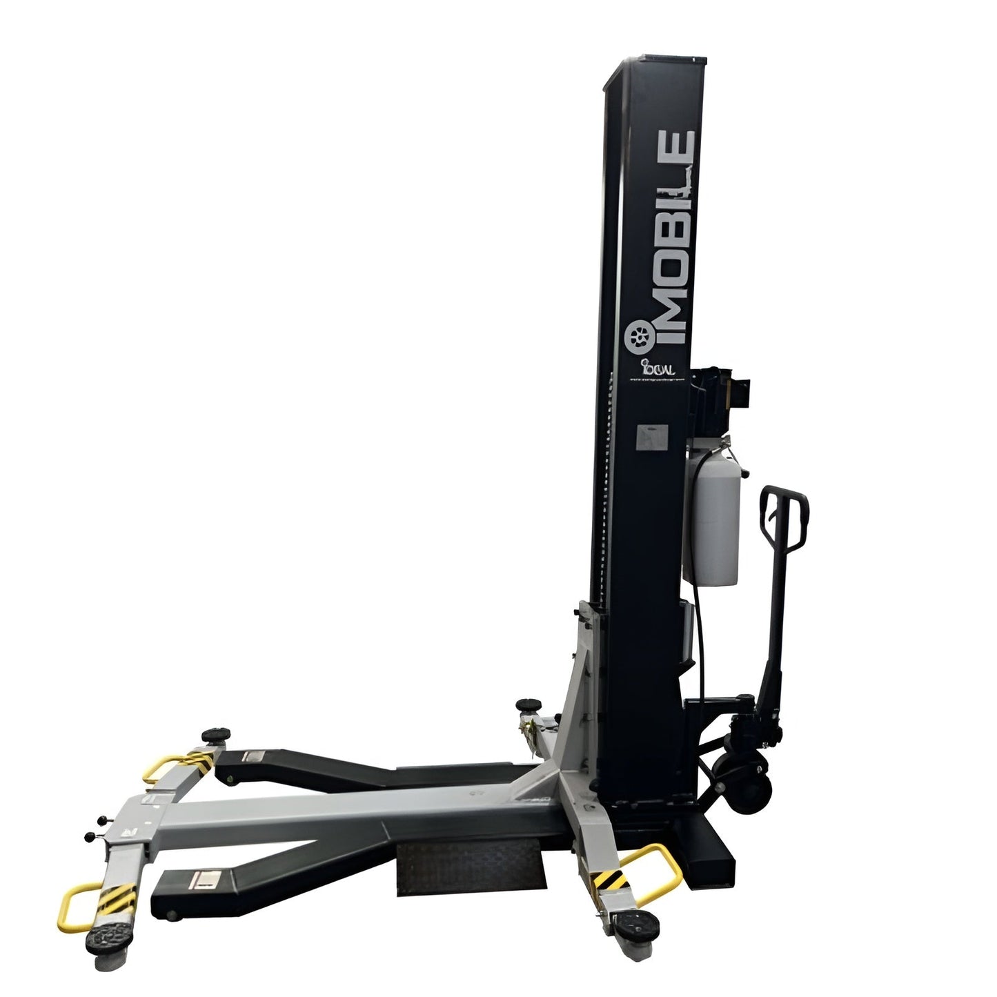 MSC-6KLP, 6,000 lb Single Post Car Lift - Portable - MSC-6KLP