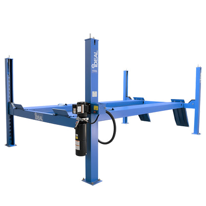 iDEAL FP14KC-X, 14,000 lb 4 Post Car Lift - Closed Front Cable Pull - FP14KC-X