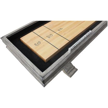 Hathaway Montecito Driftwood 12ft Shuffleboard Table - BG5025