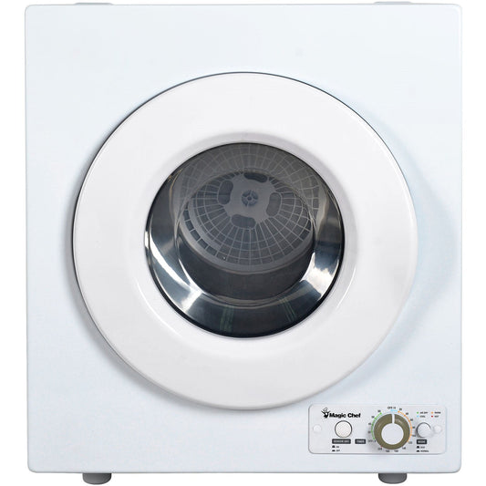 Magic Chef - 2.6 Cu Ft Compact Dryer- MCSDRY1S