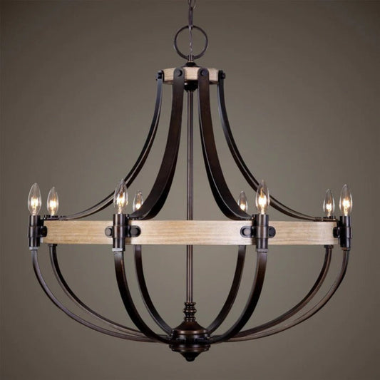Uttermost Dubois 8 Light Chandelier 21329 -  21329