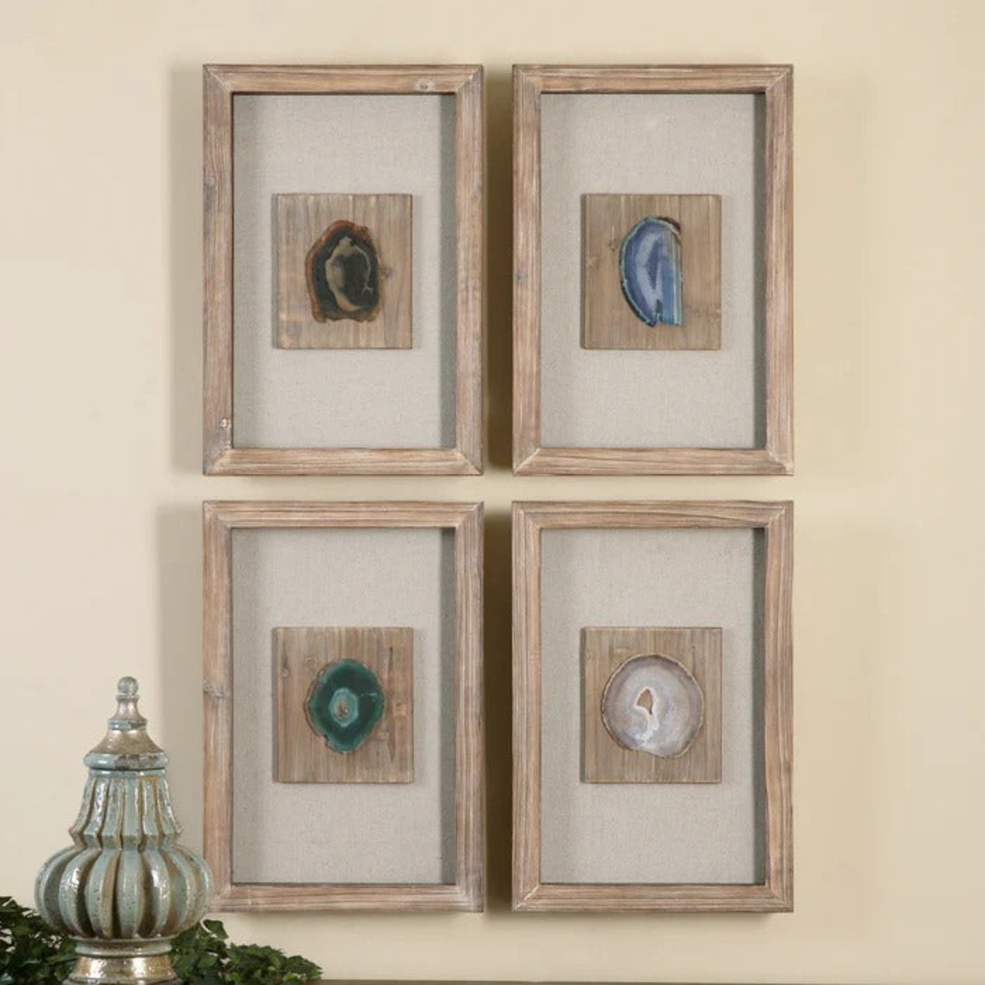 Uttermost Agate Stone, S/4 14499 - S/4 14499