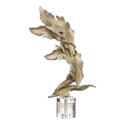 Uttermost Fall Leaves Champagne Sculpture 17513 - 17513