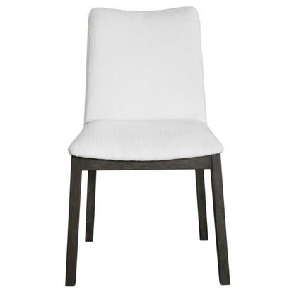 Uttermost Delano White Armless Chair S/2 23586-2 - 23586-2