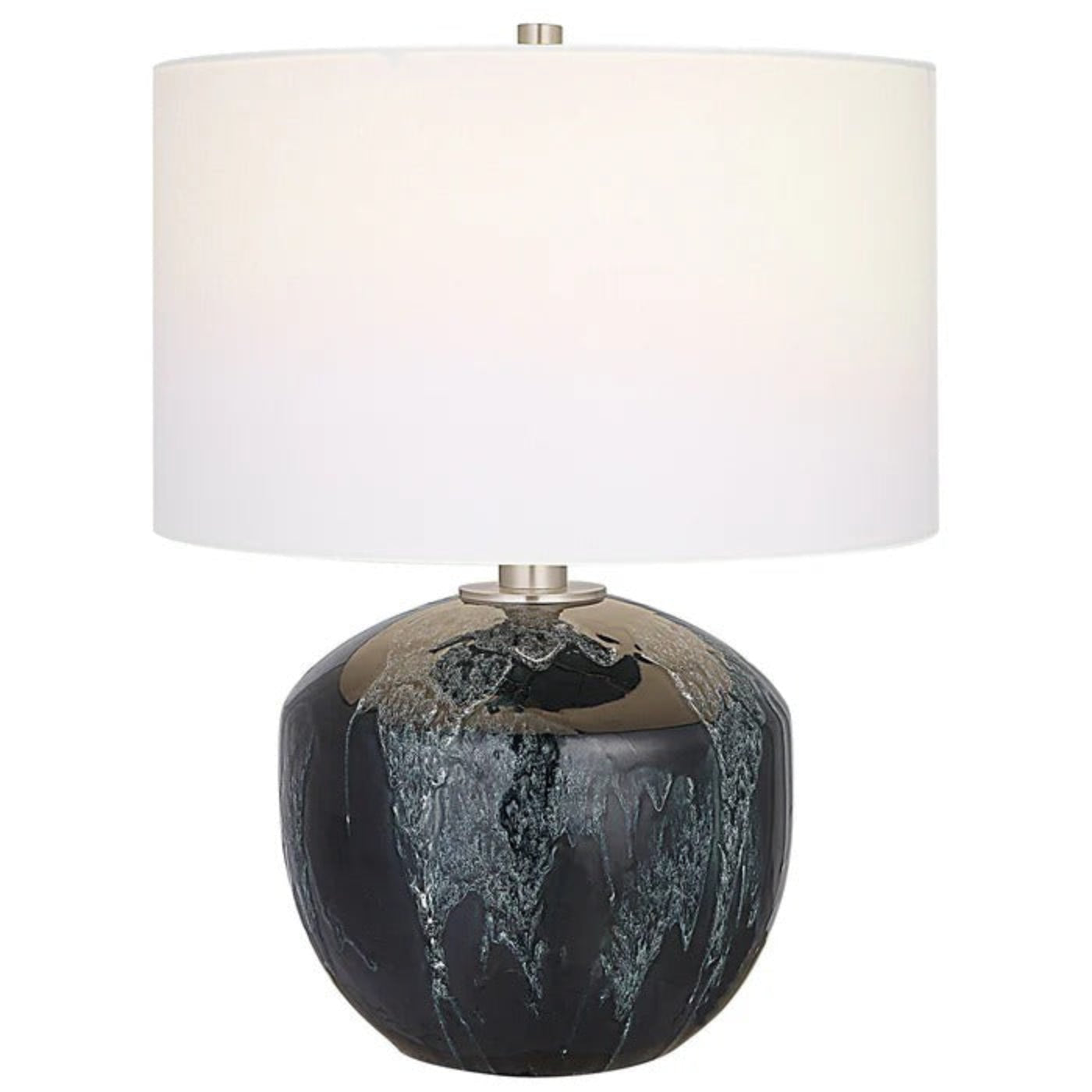 Uttermost Highlands Deep Green Table Lamp 29995-1 - 29995-1