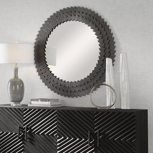 Uttermost Illusion Modern Round Mirror 09848 - 09848