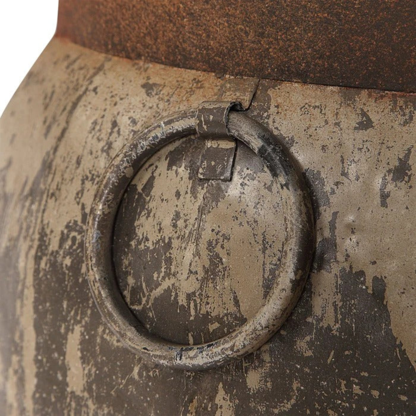 Uttermost Neith Metal Drum Accent Table 24860 - 24860