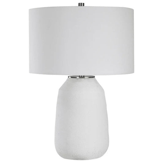 Uttermost Heir Chalk White Table Lamp 30105-1 -  30105-1
