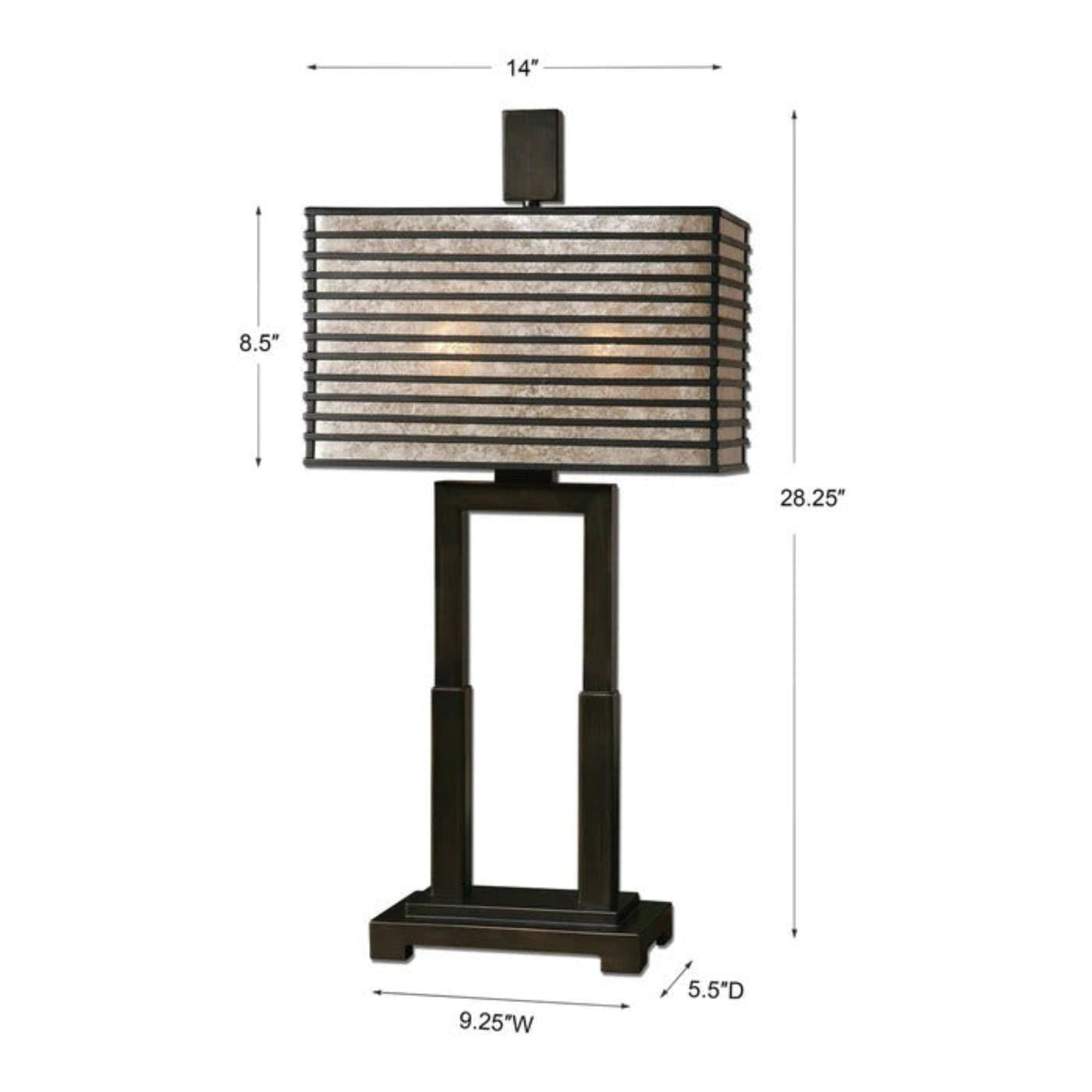 Uttermost Becton Modern Metal Table Lamp 26291-1 - 26291-1