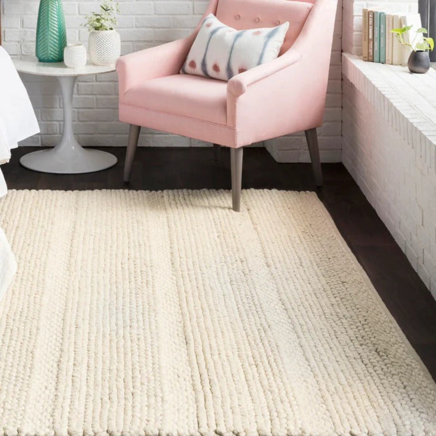 Uttermost Clifton Ivory Hand Woven 9 X 13 Rug 71162-9 - 71162-9