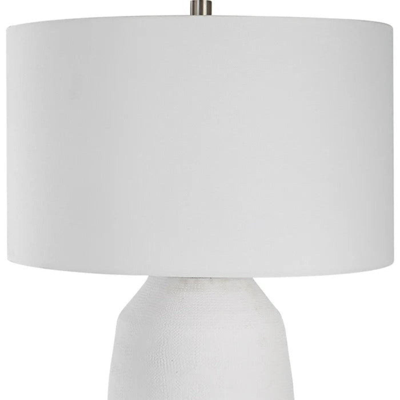 Uttermost Heir Chalk White Table Lamp 30105-1 -  30105-1