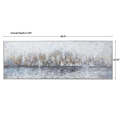 Uttermost City Reflection Hand Painted Canvas 31325 - 31325