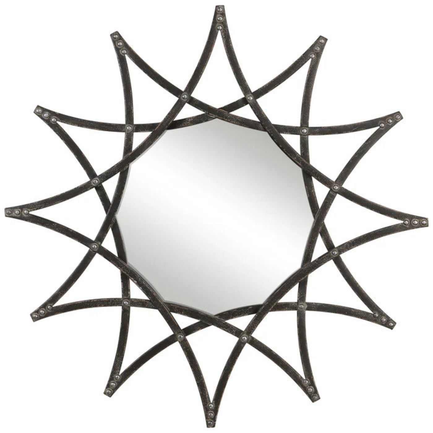 Uttermost Solaris Iron Star Mirror 09766 - 09766