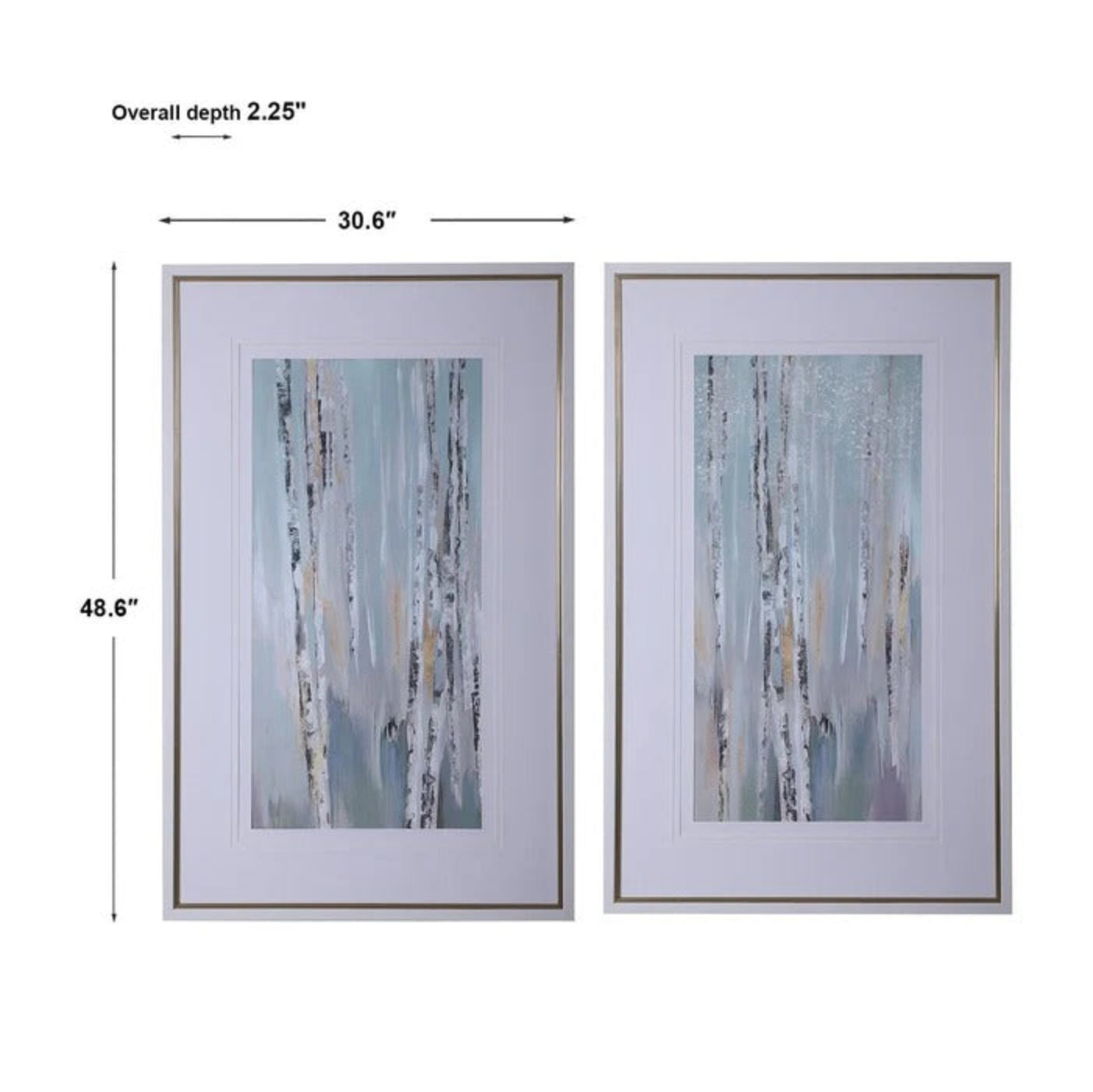 Uttermost Pandora's Forest Abstract Art, S/2 33721 -  S/2 33721