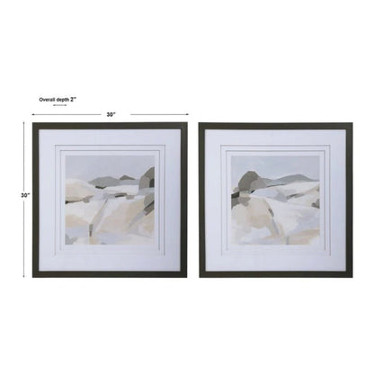 Uttermost Western Landscape Modern Prints, S/2 41618 -  S/2 41618