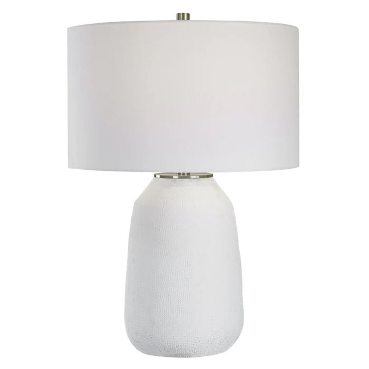 Uttermost Heir Chalk White Table Lamp 30105-1 -  30105-1