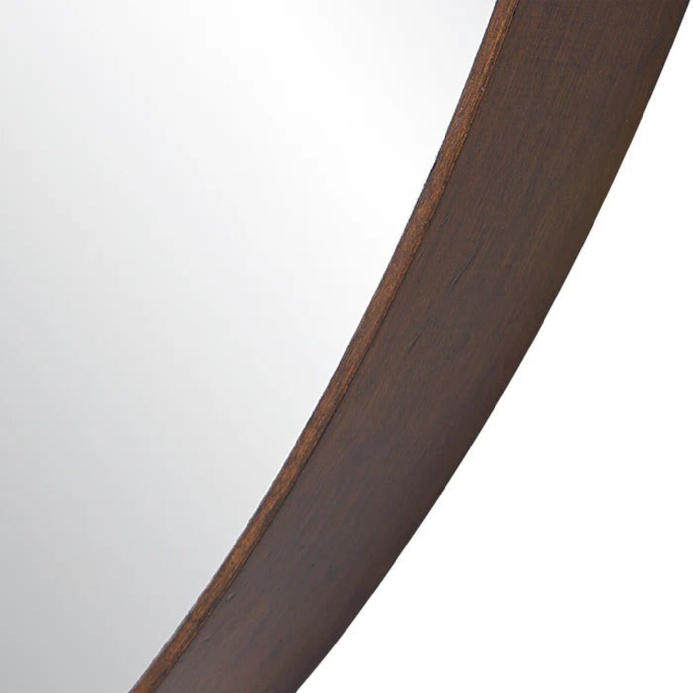 Uttermost Eden Mahogany Round Mirror 09869 - 09869