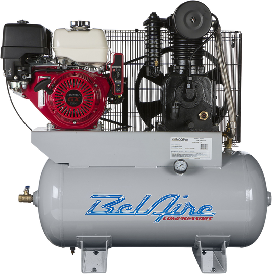 Belaire 4G3HHL Air Compressor Gas Powered 30 Gal. Two Stage 13HP 175PSI Iron Series New - 2020041714