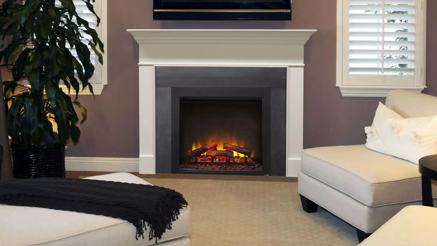SimpliFire 36" Built-In Electric Fireplace - SF-BI36-EB