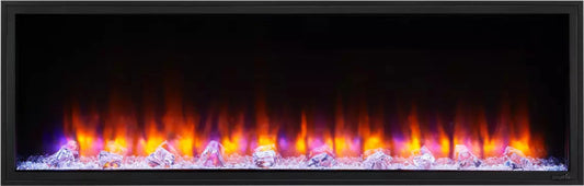 SimpliFire 43" Scion Clean Face Linear Electric Fireplace - SF-SC43-BK