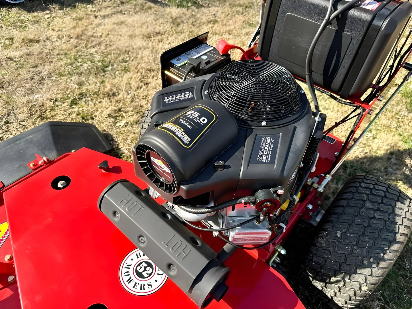 Havener Bradley 52WT-BS25E 52" T-Bar Walk Behind Mower 25HP Briggs - 52WT-BS25