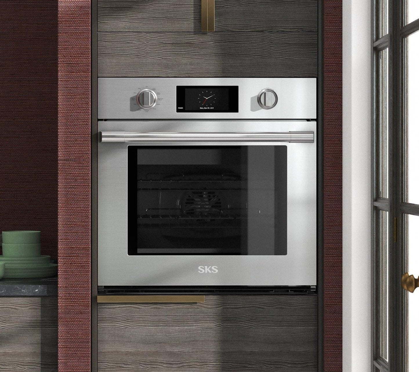 SIGNATURE KITCHEN SUITE SKSSV3001S 30-inch Single Wall Oven with Steam-Combi - SKSSV3001S