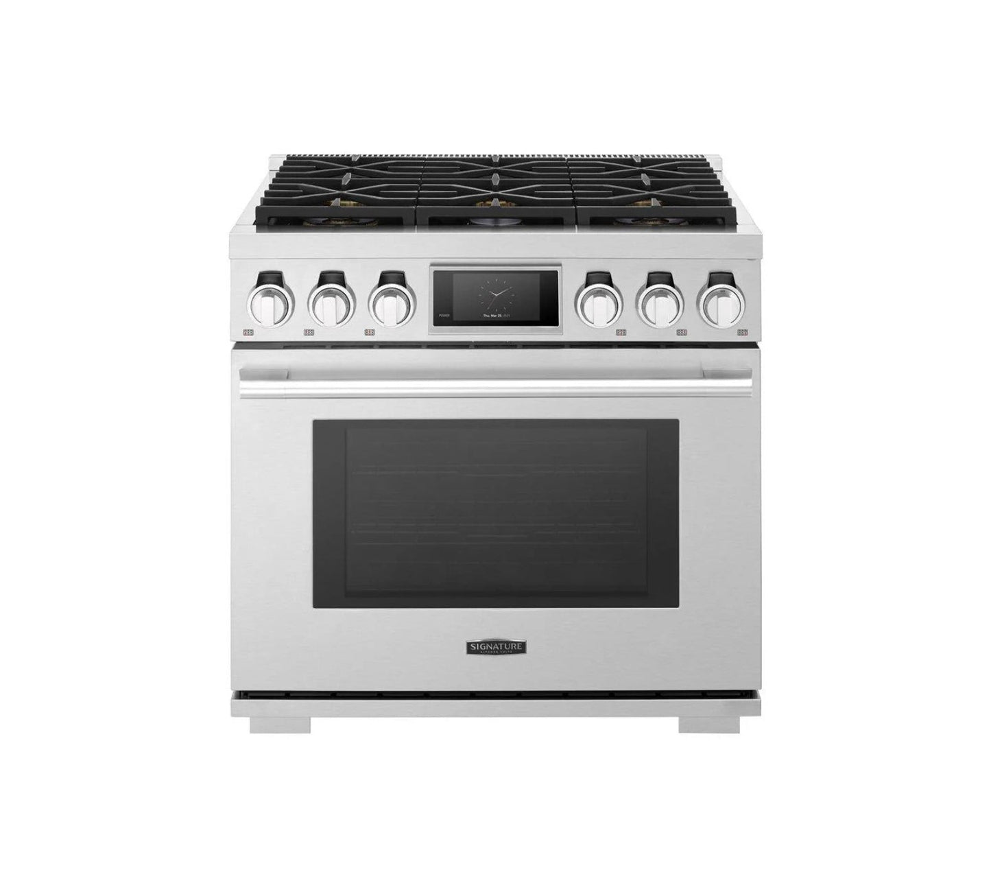SIGNATURE KITCHEN SUITE SKSDR360S 36-inch Dual-Fuel Pro Range with Six Burners - SKSDR360S