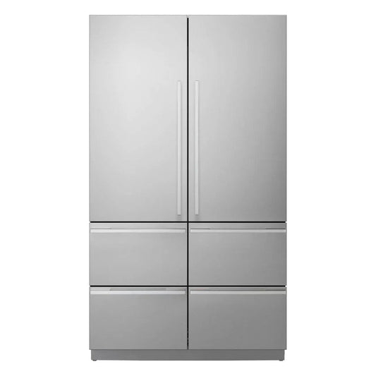 SIGNATURE KITCHEN SUITE SKSFD4826MT 48-inch Built-in French Door Refrigerator, Pre-assembled (Transitional Series) - SKSFD4826MT