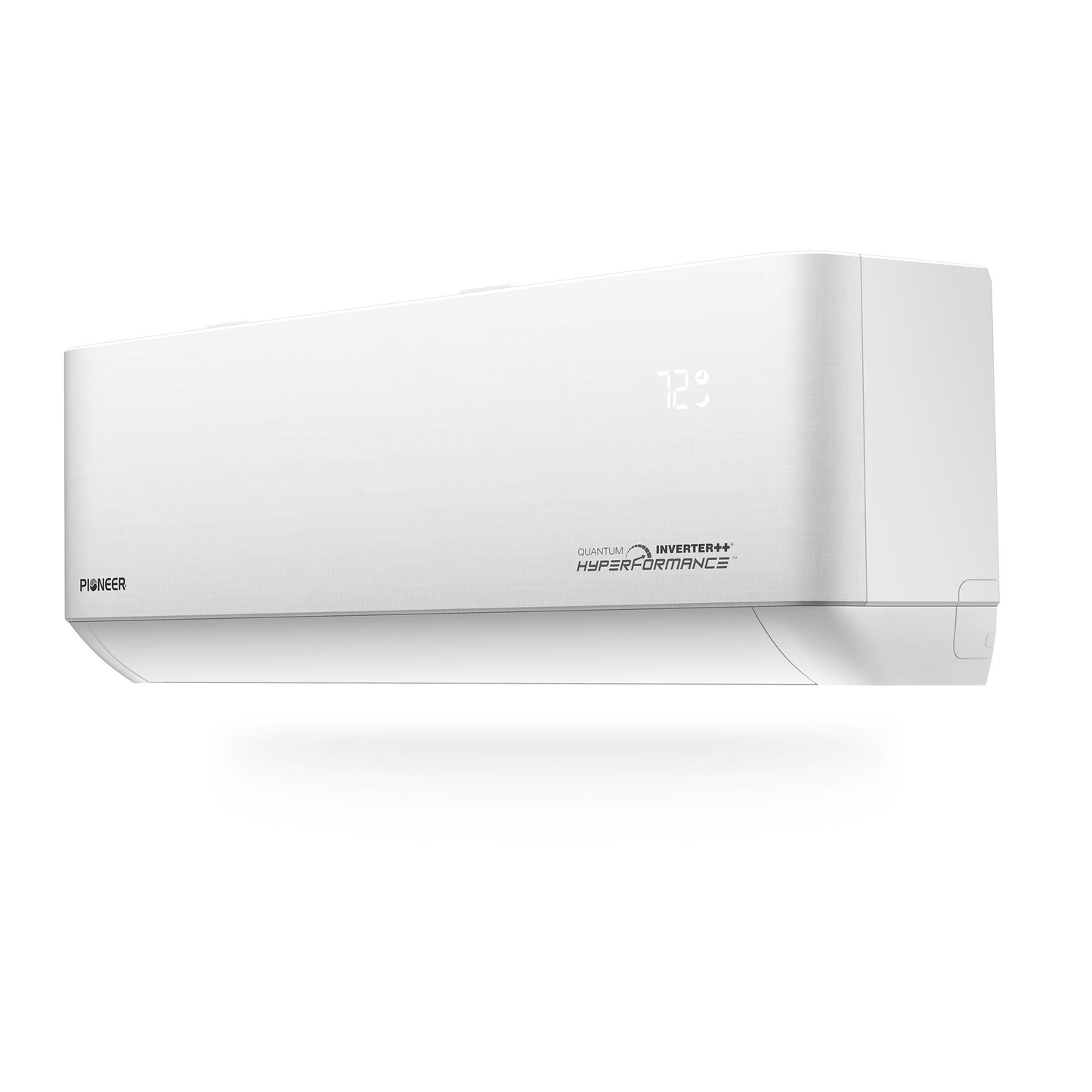 Pioneer Quantum Hyperformance 24,000 BTU 23 SEER2 230V High-Wall Ductless Energy-Star Mini-Split Air Conditioner Inverter Hyper Heat Pump Full Set - WYT024GLSI25RH