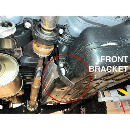 RIVAL Aluminum Gas Tank Skid Plate | 2024+ Ford Ranger Raptor - 2333.1889.1.6