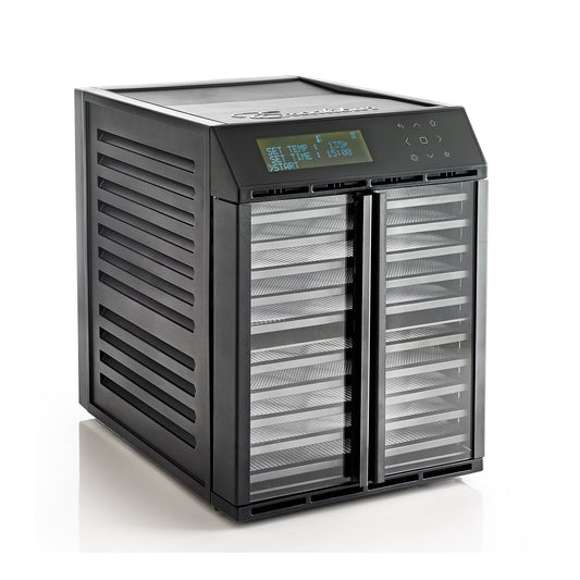 Excalibur - 10-Tray Dual-Zone Food Dehydrator with Digital Control, in Black - RES10