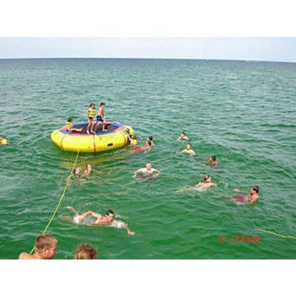 Island Hopper 13' Bounce N Splash Padded Water Bouncer - 13BNS-yellow