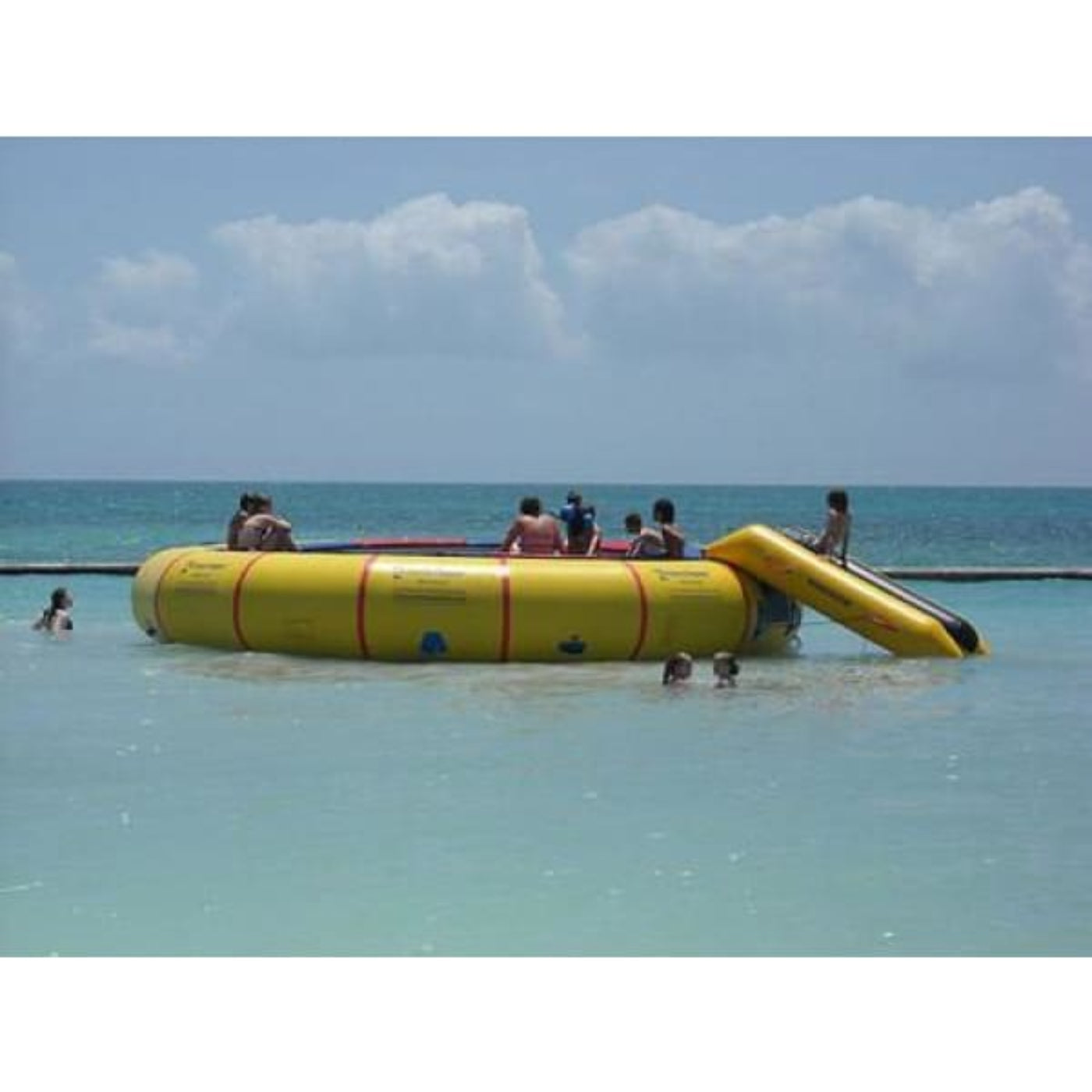 Island Hopper 25' Giant Jump Water Trampoline - 25'PVCTUBE