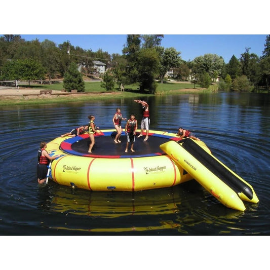 Island Hopper 25' Giant Jump Water Trampoline - 25'PVCTUBE