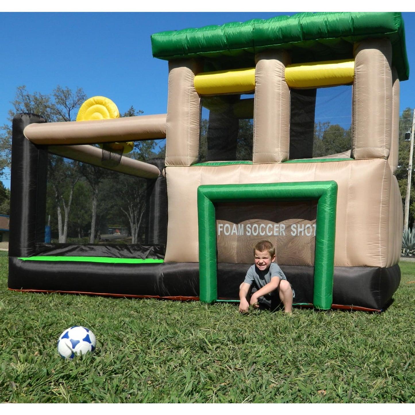 Island Hopper Bounce House Fort All Sport "6 sports - 2 level" - FAS15