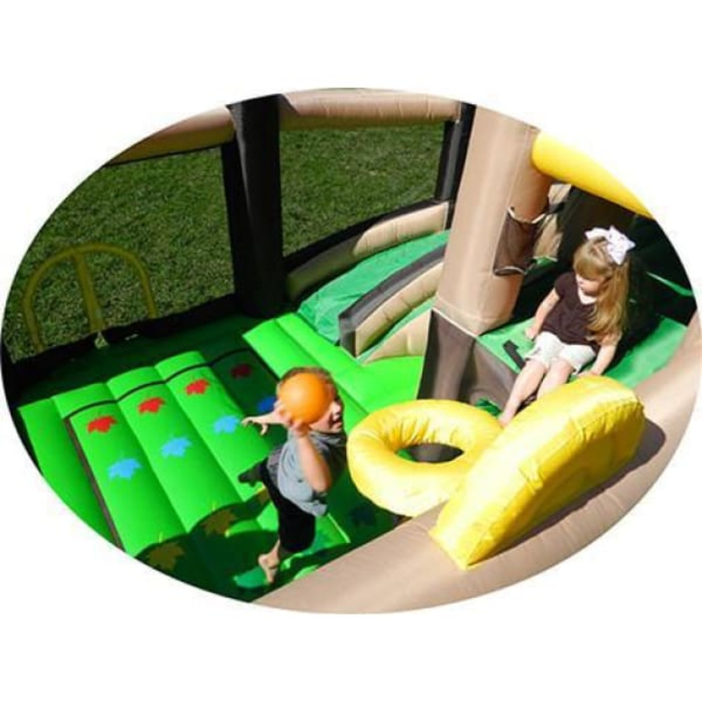 Island Hopper Bounce House Fort All Sport "6 sports - 2 level" - FAS15