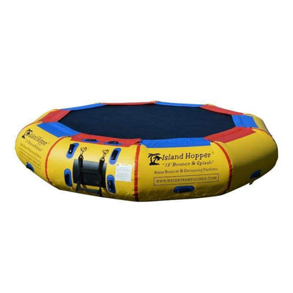 Island Hopper Bounce N Slide Water Attachment for Water Trampoline & Bouncer -- PVCSLIDE